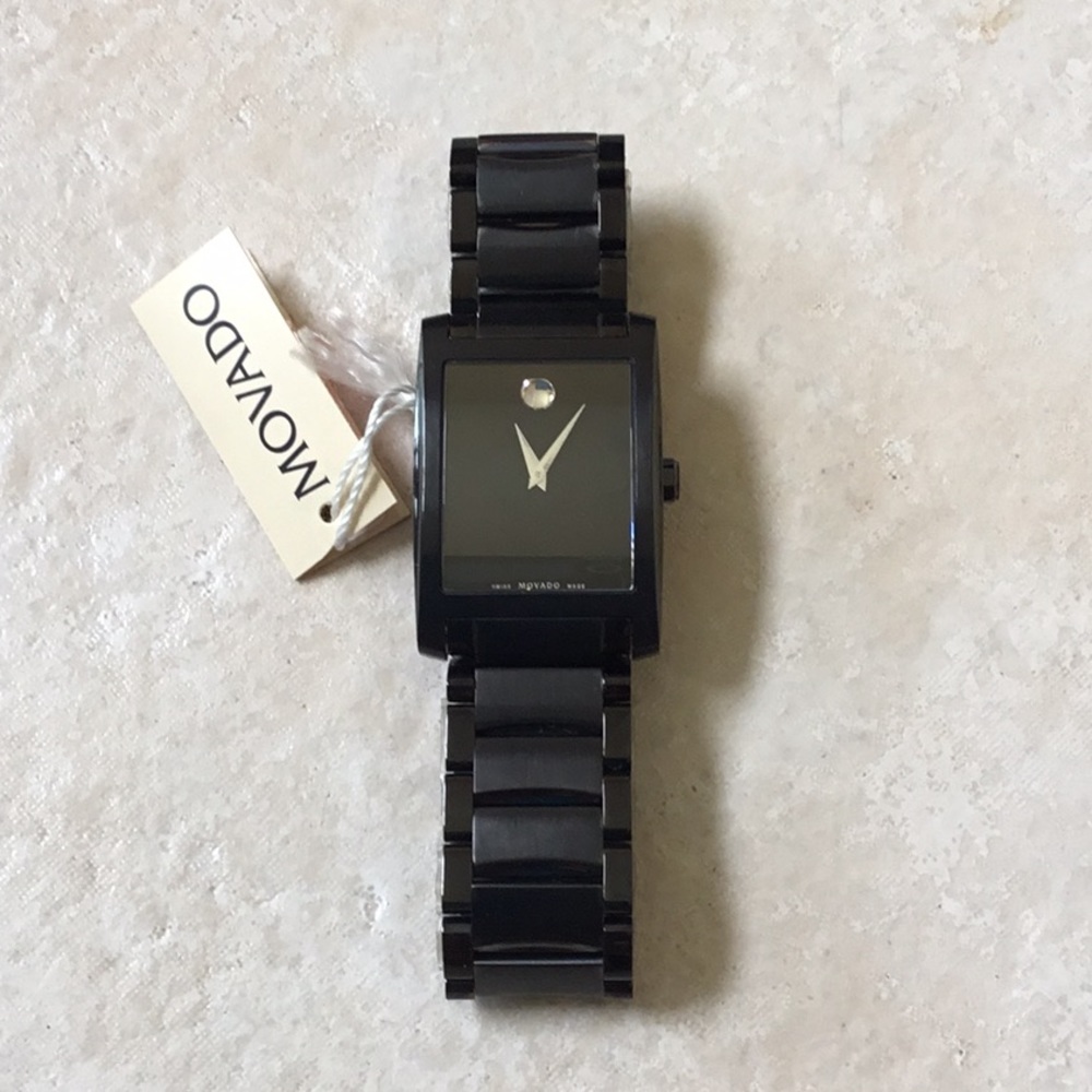 New Movado men Black # 22-1-36-1156